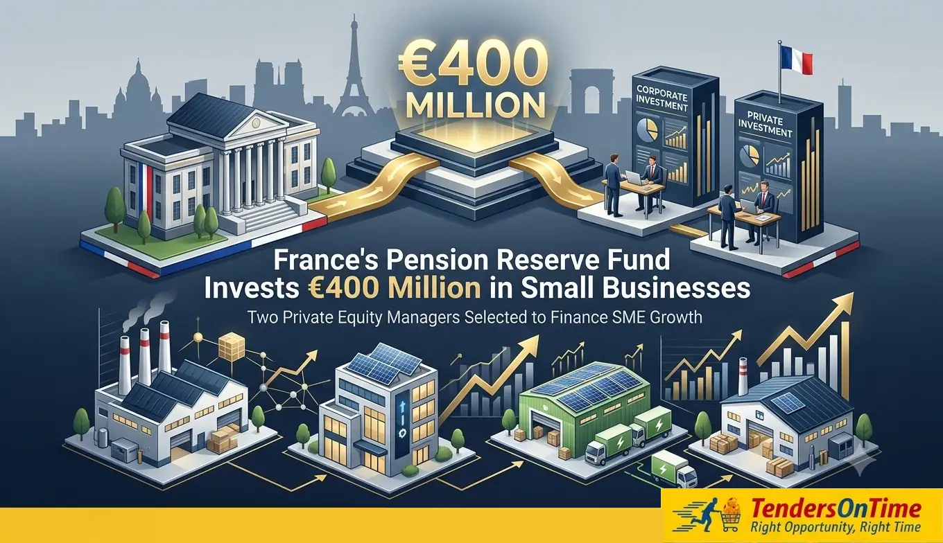 Portfolio management services - France's Pension Reserve Fund Bets €400 Million on Small Business Financing Through Two Private Equity Managers